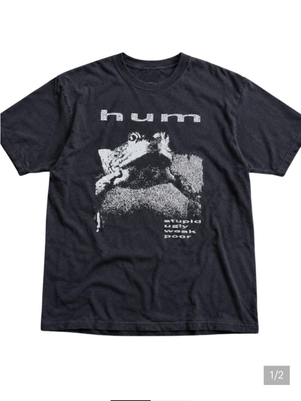Gildan Hum Black Graphic Band Tee, Retro Classic Style, Shirt For Unisex